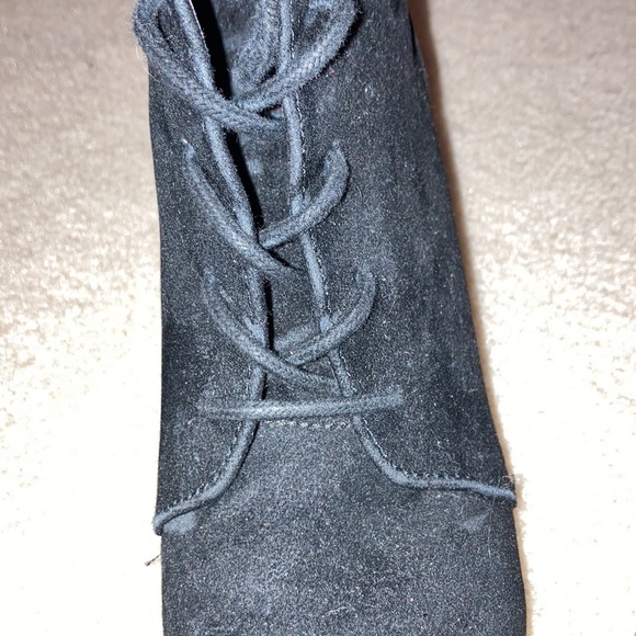 Steve Madden Madden Girl Suede Booties - Picture 3 of 3